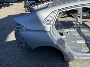 Aripă spate dreapta Hyundai Ioniq 17-19 HEV pe caroserie, argintiu, partea din spate