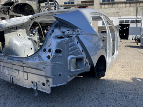 Aripă spate dreapta Hyundai Ioniq 17-19 HEV pe caroserie, argintiu, partea din spate