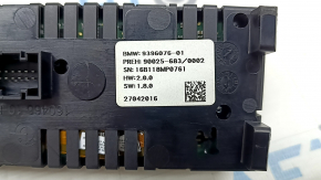 Climatizare spate BMW X5 F15 14-18 cu încălzire pe 2 rânduri, fără buton AUTO, aer condiționat