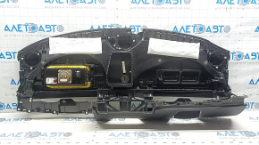 Panou de bord față cu AIRBAG Tesla Model Y 20-25 negru, cu capac difuzor, clapetă ruginită, zgârieturi