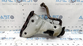 Galerie de evacuare cu convertor catalitic pentru Toyota Prius 50 Prime 17-22 cu protecție, ruginită