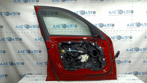 Ansamblu ușă față stânga BMW 3 G20 19-26 fără cheie, roșu A75, lipsă dopul cilindrului încuietorii, lipsă fragment de garnitură