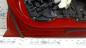 Ansamblu ușă față stânga BMW 3 G20 19-26 fără cheie, roșu A75, lipsă dopul cilindrului încuietorii, lipsă fragment de garnitură