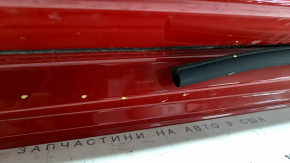 Ansamblu ușă față stânga BMW 3 G20 19-26 fără cheie, roșu A75, lipsă dopul cilindrului încuietorii, lipsă fragment de garnitură