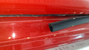 Ansamblu ușă față stânga BMW 3 G20 19-26 fără cheie, roșu A75, lipsă dopul cilindrului încuietorii, lipsă fragment de garnitură