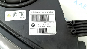 Far dreapta față complet BMW X5 F15 14-18 xenon cu suporturi, nisip