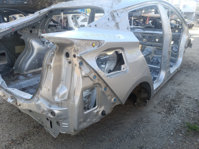 Четверть крыло задняя правая Toyota Prius 50 Prime 17-22 без BSM серебро, на кузове, тычки, вмятины