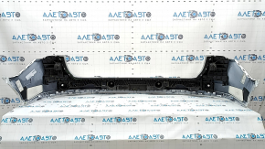 Bara spate nefinisată, parte superioară, Audi Q3 83A 19-24, pentru senzori de parcare fără sistem de asistență la parcare, S-Line, albă, zgârieturi, lovituri, elemente de fixare presate, rupte