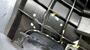Bara spate nefinisată, parte superioară, Audi Q3 83A 19-24, pentru senzori de parcare fără sistem de asistență la parcare, S-Line, albă, zgârieturi, lovituri, elemente de fixare presate, rupte