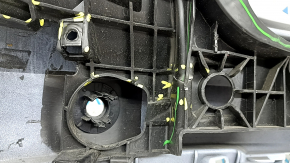 Bara spate nefinisată, parte superioară, Audi Q3 83A 19-24, pentru senzori de parcare fără sistem de asistență la parcare, S-Line, albă, zgârieturi, lovituri, elemente de fixare presate, rupte