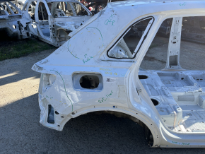 Четверть крыло задняя правая Audi Q3 83A 19-25 на кузове, белая, замята