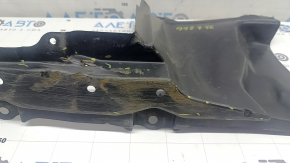 Защита двигателя боковая левая Toyota Prius 50 16-18 затерта, надрывы, примята
