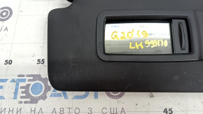 Vizor stânga BMW 3 G20 19-26 negru, fără cârlig, curățabil chimic