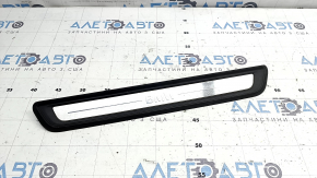 Ornament prag exterior stânga față BMW 3 G20 19-26 cromat, inscripție BMW, fixare ruptă, zgârieturi, denivelare