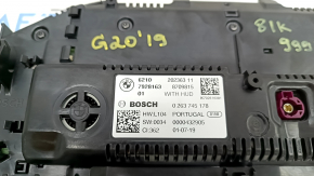 Tablou de bord BMW 3 G20 19-24 12.3", pentru proiecție, 81k, zgârieturi