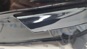 Фара передняя левая в сборе Honda CRV 23-26 LED с черным глянцевым молдингом, скол на молдинге, потертость