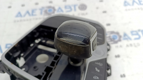 Ansamblu schimbător de viteze BMW 3 G20 19-22 cu mâner și butoane pentru camere 360, aer sub sticlă, pentru curățare chimică, uzat
