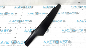 Ornament ușă laterală stânga față BMW X5 F15 14-18 negru mat, zgârieturi