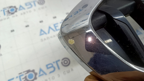 Grilă radiator BMW 3 G20 19-22 cromată sub cameră, crom crăpat, suport rupt, ciobiri, zgârieturi