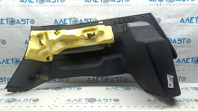 Ornament arc spate stânga Tesla Model Y 20-25 negru, sub 3 rânduri, zgârieturi, se exfoliază