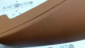 Боковая накладка задних сидений правая BMW 3 G20 19-26 кожа коричневая COGNAC, под химчистку