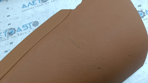 Боковая накладка задних сидений правая BMW 3 G20 19-26 кожа коричневая COGNAC, под химчистку