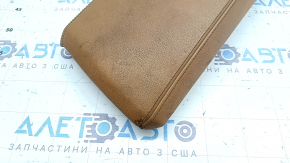 Cotiera consolei centrale BMW 3 G20 19-21 piele maro COGNAC cu cusături, curățabilă chimic