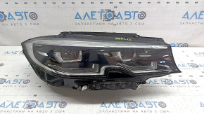 Фара передняя правая в сборе BMW 3 G20 19-23 LED адаптив, с креплением, под полировку