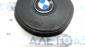 Подушка безопасности airbag в руль водительская BMW 3 G20 19-24 кожа черная, M Sport, под химчистку