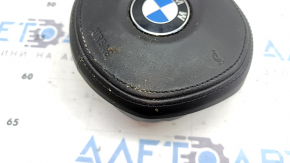 Подушка безопасности airbag в руль водительская BMW 3 G20 19-24 кожа черная, M Sport, под химчистку