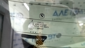 Дверь багажника голая со стеклом верхняя часть BMW X5 F15 14-18 черный 475, тычки