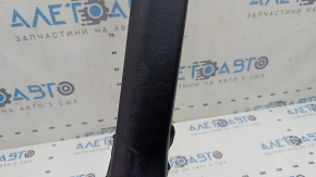Ornament prag ușă stânga față Toyota Prius 30 10-15 negru, zgârieturi, suport Somano