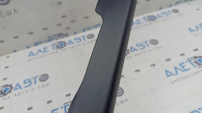 Ornament prag ușă stânga față Toyota Prius 30 10-15 negru, zgârieturi, suport Somano