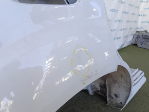 Четверть крыло задняя правая Audi Q7 4L 10-15 отпилена, белая, тычка