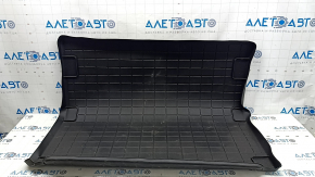 Covor portbagaj cauciucat BMW X5 F15 14-18 negru pentru 2 rânduri de scaune, WeatherTech