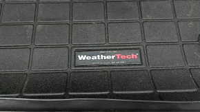 Covor portbagaj cauciucat BMW X5 F15 14-18 negru pentru 2 rânduri de scaune, WeatherTech