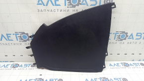 Ornament consolă centrală stânga pentru Toyota Prius 30 10-15, negru, zgârieturi, suport rupt