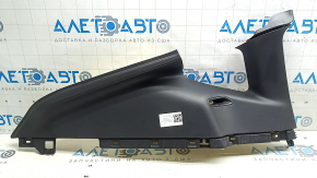 Ornament stâlp spate stânga sus Tesla Model Y 20-25 negru, zgârieturi