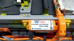 Аккумуляторная батарея ВВБ в сборе Hyundai Ioniq 17-19 HEV, 73к, 176V, в сборе с 12в акб, вздулась акб 12В
