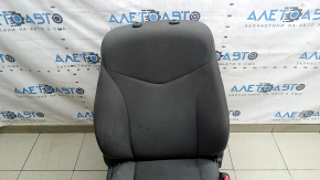 Scaun pasager Toyota Prius 30 12-15 cu airbag, mecanic, velur gri închis, curățabil chimic