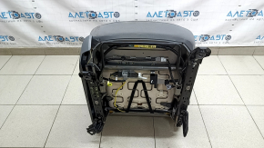 Scaun pasager Toyota Prius 30 12-15 cu airbag, mecanic, velur gri închis, curățabil chimic