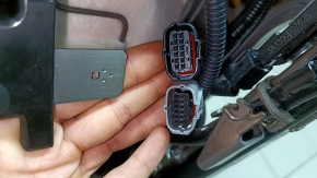 Scaun pasager Toyota Prius 30 12-15 cu airbag, mecanic, velur gri închis, curățabil chimic