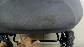 Scaun pasager Toyota Prius 30 12-15 cu airbag, mecanic, velur gri închis, curățabil chimic
