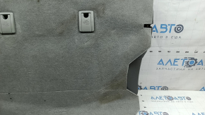 Спинка заднего ряда 2 ряд правая Toyota Prius 30 10-15 велюр темно-серый, с ремнем и подлокотником, тыльная сторона под химчистку