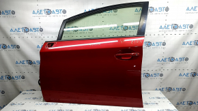 Дверь в сборе передняя левая Toyota Prius 30 10-13 keyless, красный 3R3