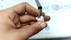 Ansamblu oglindă retrovizoare stânga Toyota Prius 30 10-14 5 pini, electrică, încălzită, roșie