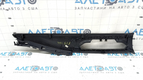 Ornamente panou frontal superior BMW X5 F15 14-18 piele neagră