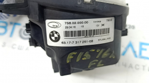 Противотуманная фара птф левая BMW X5 F15 14-18 LED, песок