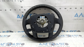 Руль голый Toyota Prius 30 10-15 резина, черный, с управлением круиз-контроля