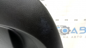 Husă scaun șofer spate BMW X5 F15 14-18 neagră, cu iluminare din spate, bare de protecție, necesită curățare